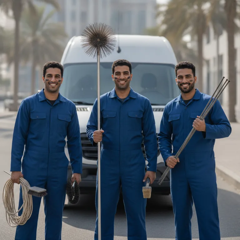 منظف مداخن هور العنز